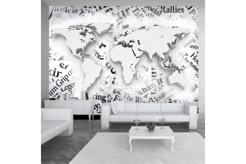 Fototapet The World Of Newspapers 350x245 - Artgeist sp. z o. o. — Artgeist sp. z o. o.