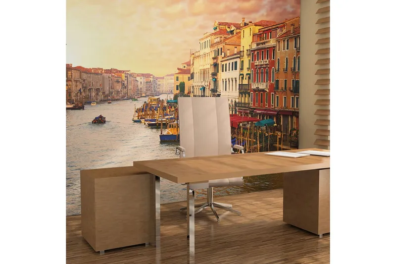Fototapet Venedig Den Färgglada Staden På Vattnet 400x309 - Artgeist sp. z o. o. — Artgeist sp. z o. o.