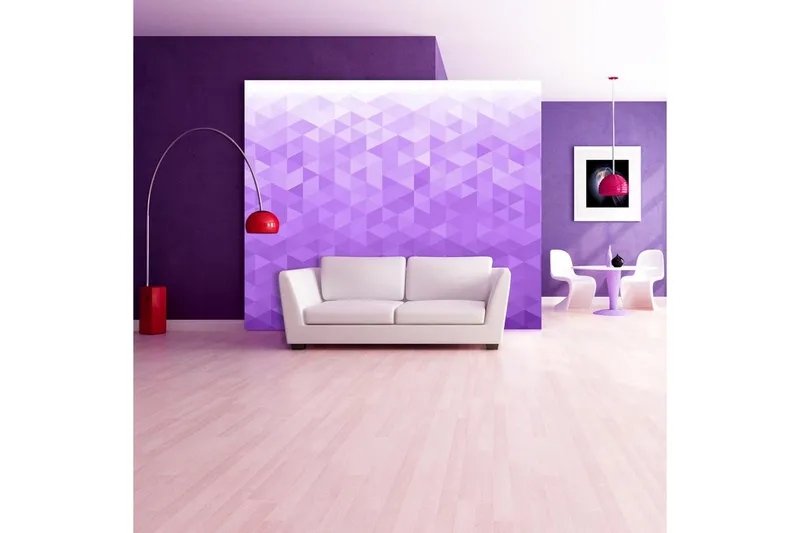 Fototapet Violet Pixel 300x210 - Artgeist sp. z o. o. — Artgeist sp. z o. o.