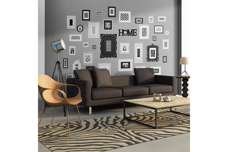 Fototapet Wall Full Of Frames 400x280 - Artgeist sp. z o. o. — Artgeist sp. z o. o.
