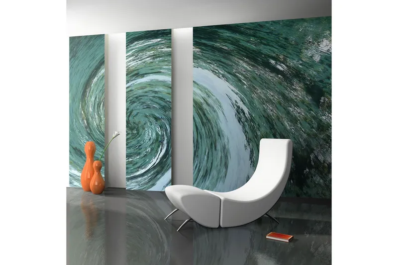 Fototapet Water Twist 350x270 - Artgeist sp. z o. o. — Artgeist sp. z o. o.