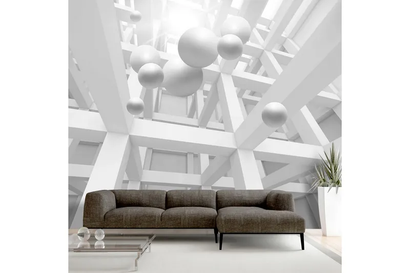 Fototapet White Enclave 200x140 - Artgeist sp. z o. o. — Artgeist sp. z o. o.