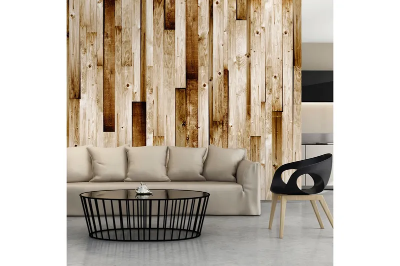 Fototapet Wooden Boards 350x245 - Artgeist sp. z o. o. — Artgeist sp. z o. o.