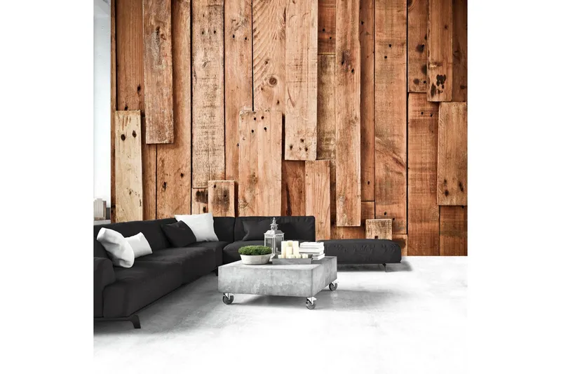 Fototapet Wooden Fantasy 350x245 - Artgeist sp. z o. o. — Artgeist sp. z o. o.