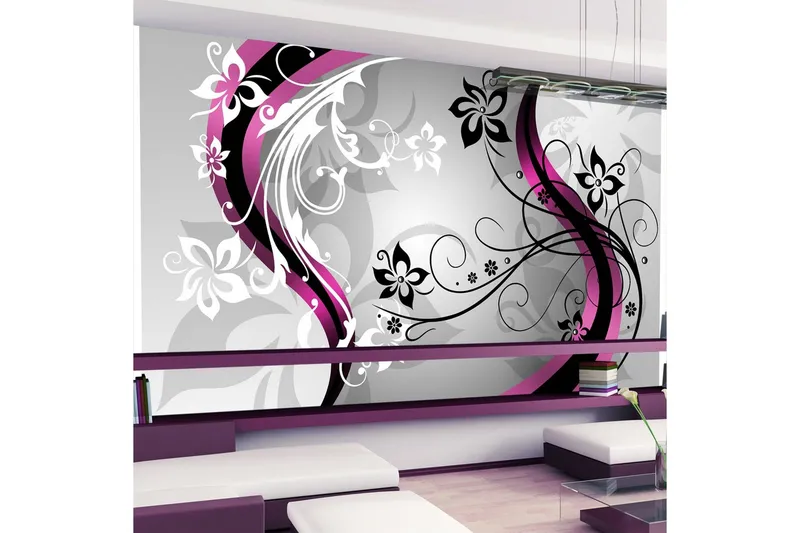 Fototapet XXL Art-Flowers Pink 500x280 - Artgeist sp. z o. o. — Artgeist sp. z o. o.