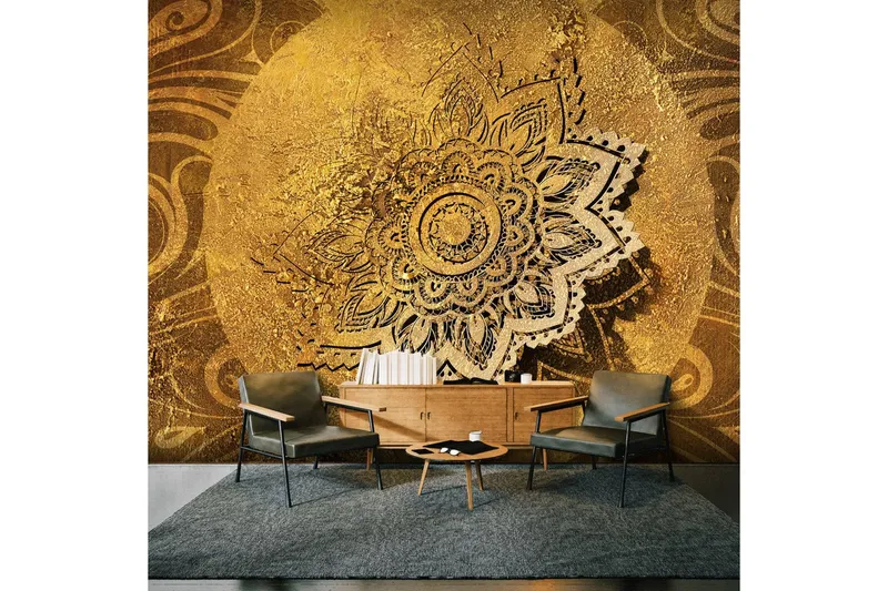 Fototapet XXL Golden Illumination II 500x280 - Artgeist sp. z o. o. — Artgeist sp. z o. o.