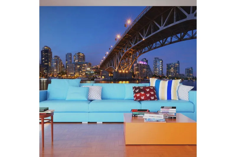 Fototapet XXL Granville Bridge Vancouver Canada 550x270 - Artgeist sp. z o. o. — Artgeist sp. z o. o.