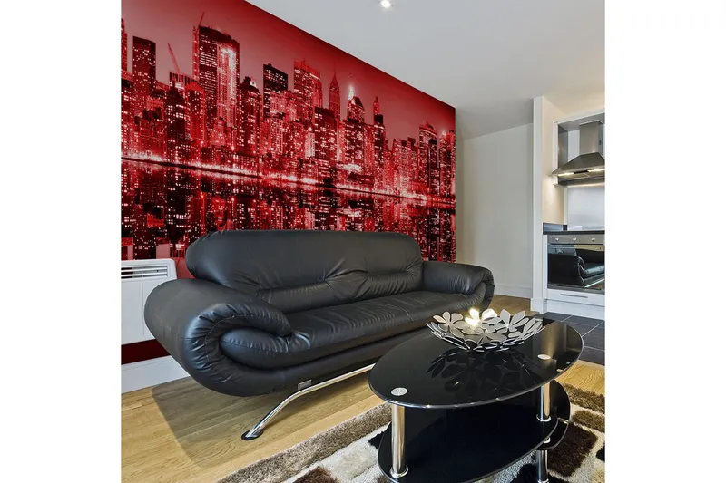 Fototapet XXL Red-Hot NYC 550x270 - Artgeist sp. z o. o. — Artgeist sp. z o. o.