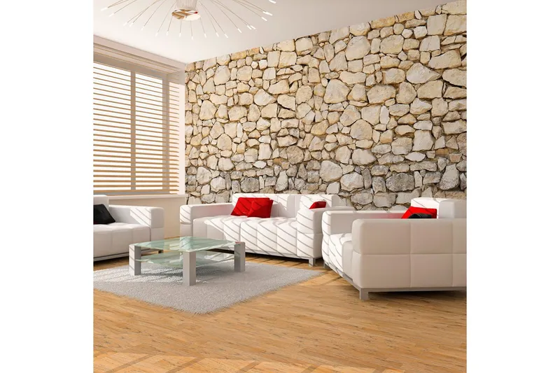 Fototapet XXL Visuell Illusion Sten 550x270 - Artgeist sp. z o. o. — Artgeist sp. z o. o.