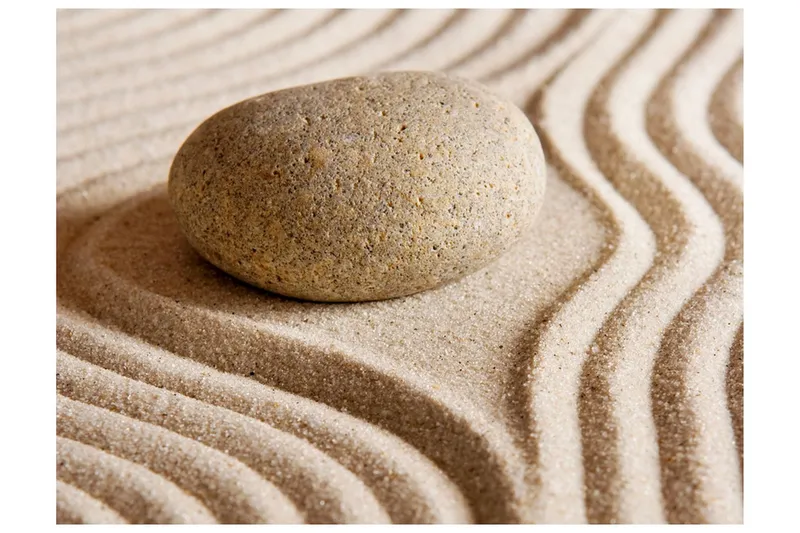 Fototapet Zen Stone 200x154 - Artgeist sp. z o. o. — Artgeist sp. z o. o.