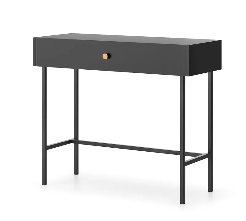Francisca Sminkbord 93 cm - Svart — Svart