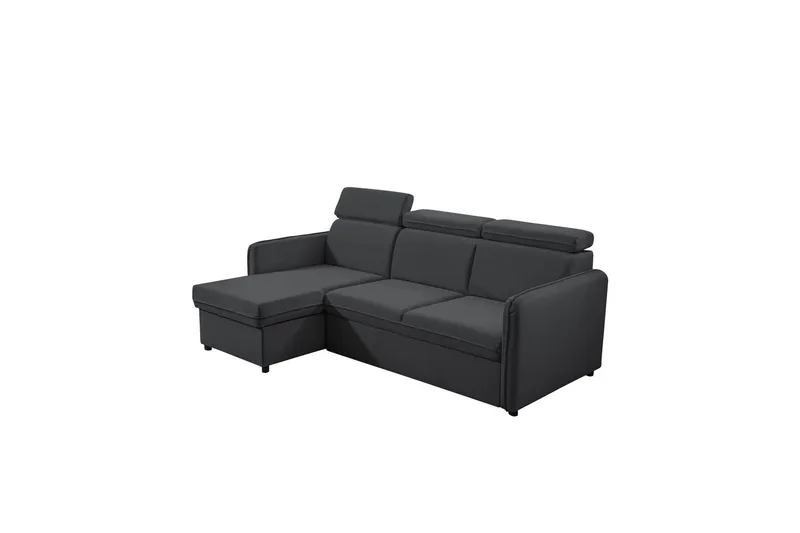 Fredrik Soffa med Divan 3-sits - Mörkgrå — Mörkgrå