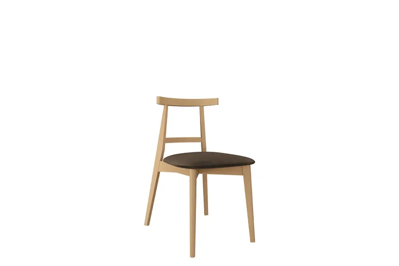 Freewill Matstol - Brun/Beige — Brun/Beige