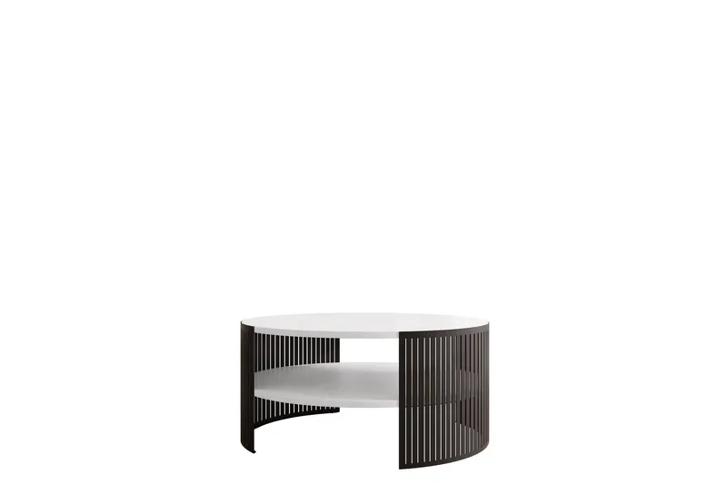 Friend Soffbord 75 cm - Svart/Vit — Svart/Vit