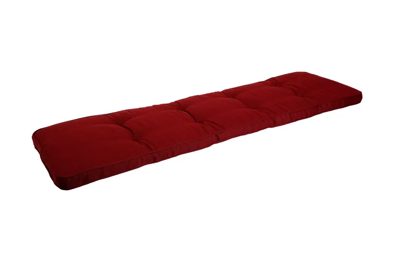 Fritab Bänkdyna Canyon, Smal 150 cm - Bordeaux — Fritab