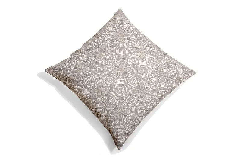 Fritab Dots Kuddfodral 60x60 cm - Beige/Vit — Fritab