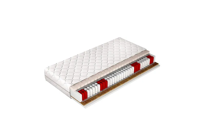 Frohike Resårmadrass 80x200 cm - Vit — Vit