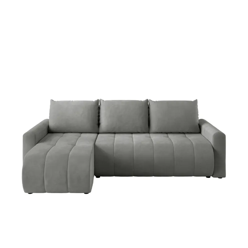 Fynrican 3-sits Bäddsoffa med divan - grå — grå