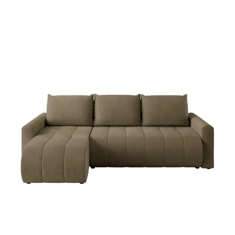 Fynrican 3-sits Bäddsoffa med divan - Polo 875 (brun) — Polo 875 (brun)