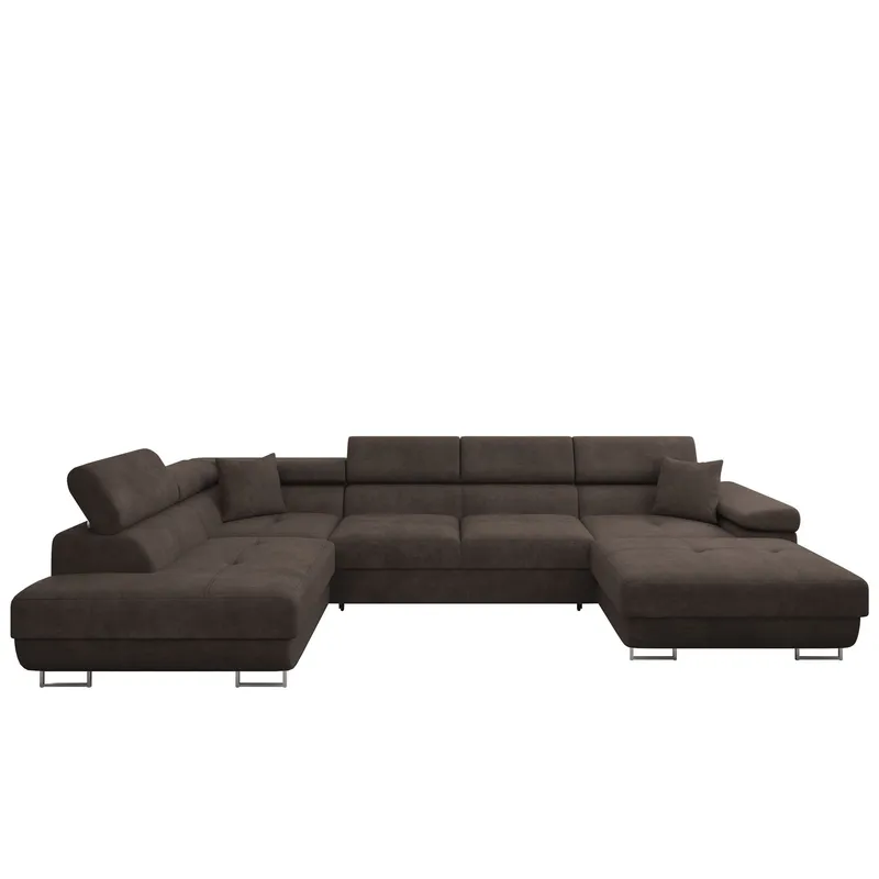 Gabina 5-sits U-formad bäddsoffa med divan och schäslong - Lumo 40 (Art.nr 3433765) — Lumo 40