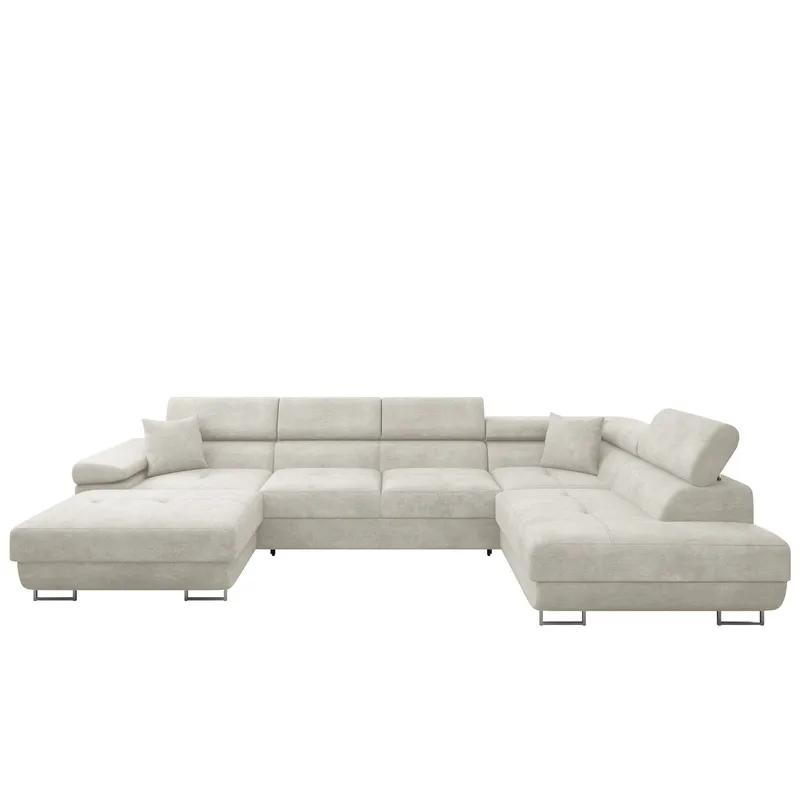 Gabina 5-sits U-formad bäddsoffa med divan och schäslong - Lumo 55 (Art.nr 3433762) — Lumo 55