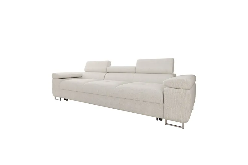 Gabina Bäddsoffa 3-sits i Chenille - Vit — Vit