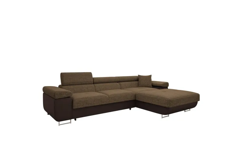 Gabina Soffa med Divan 3-sits - Brun (Art.nr 3068965) — Brun