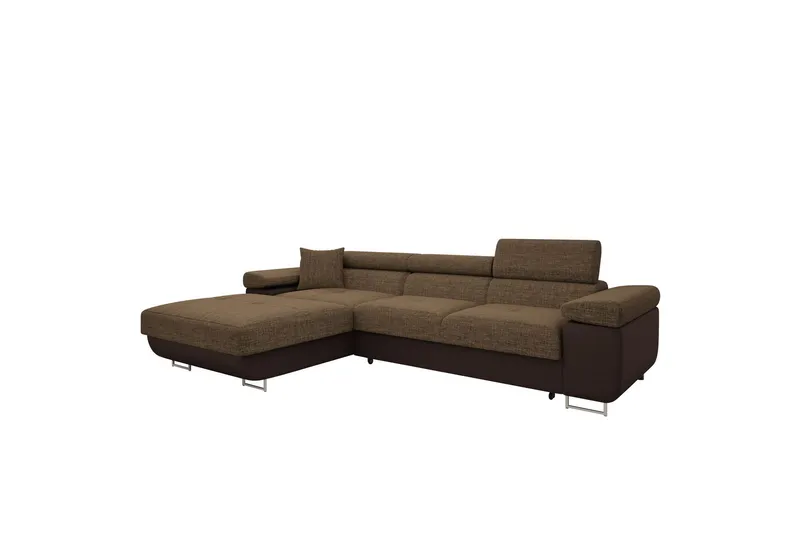 Gabina Soffa med Divan 3-sits - Brun (Art.nr 3068907) — Brun