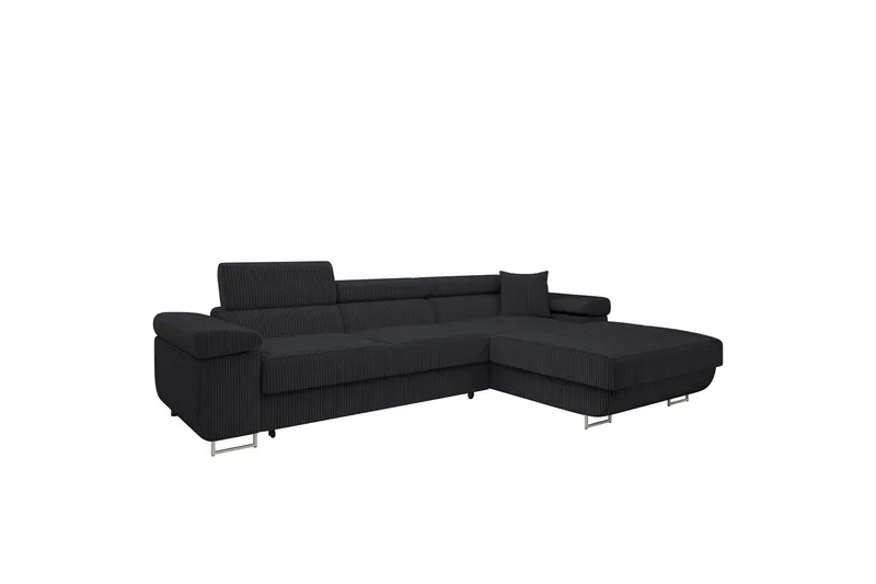 Gabina Soffa med Divan 3-sits - Mörkgrå (Art.nr 3069302) — Mörkgrå