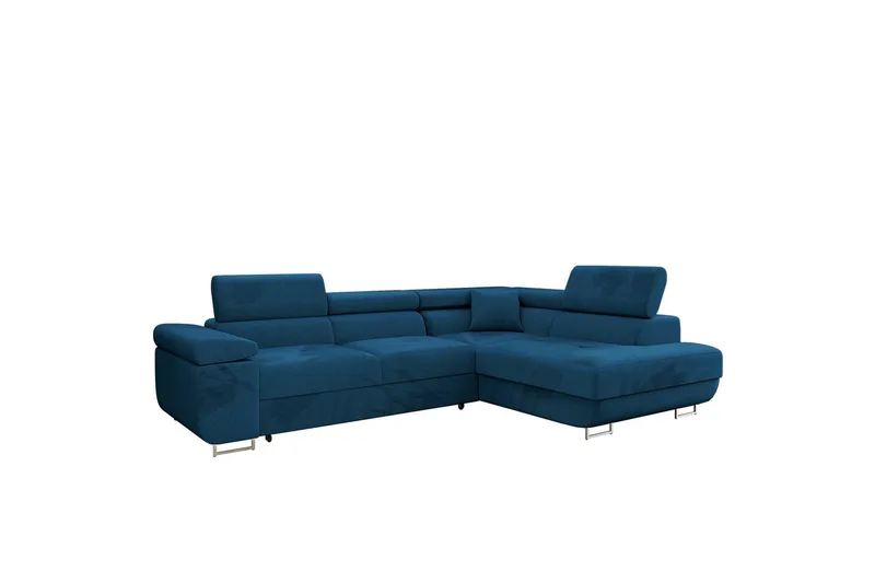 Gabina Soffa med Schäslong 3-sits - Blå (Art.nr 3068816) — Blå