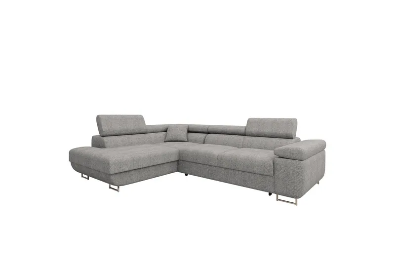 Gabina Soffa med Schäslong 3-sits - Grå (Art.nr 3068893) — Grå
