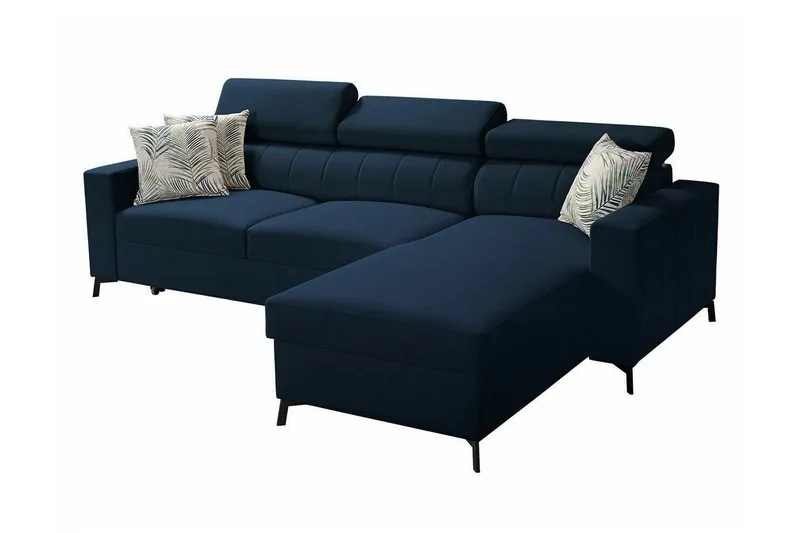 Galbally 3-sits Hörnbäddsoffa Dark blue (Art.nr 3021573)