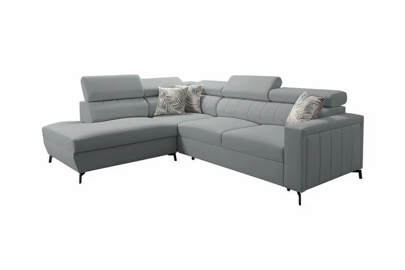 Galbally 3-sits Hörnbäddsoffa Ljusgrå (Art.nr 3021602)