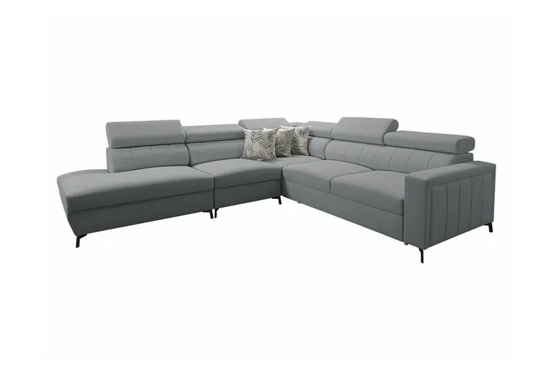 Galbally 4-sits Hörnbäddsoffa Grey