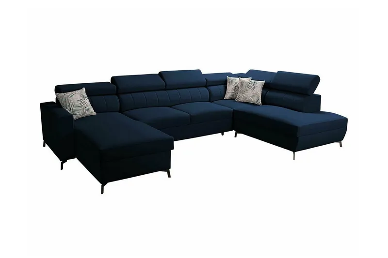 Galbally 5-sits Hörnbäddsoffa Dark blue (Art.nr 3021654)