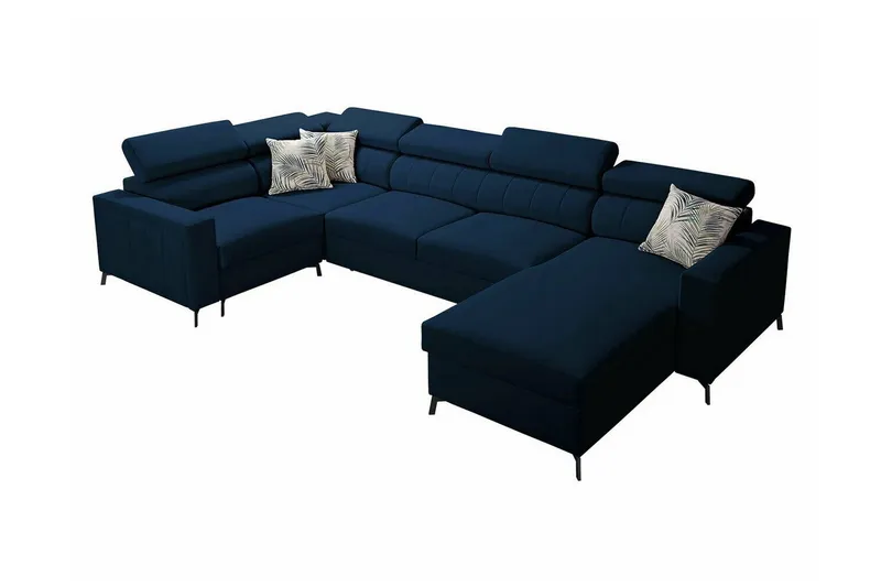 Galbally 5-sits Hörnbäddsoffa Dark blue (Art.nr 3021643)