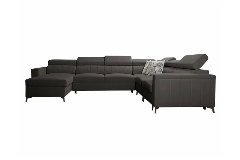 Galbally 5-sits Hörnbäddsoffa Dark brown (Art.nr 3021666)