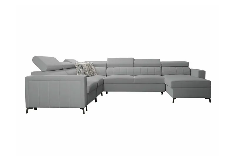 Galbally 5-sits Hörnbäddsoffa Ljusgrå (Art.nr 3021661)