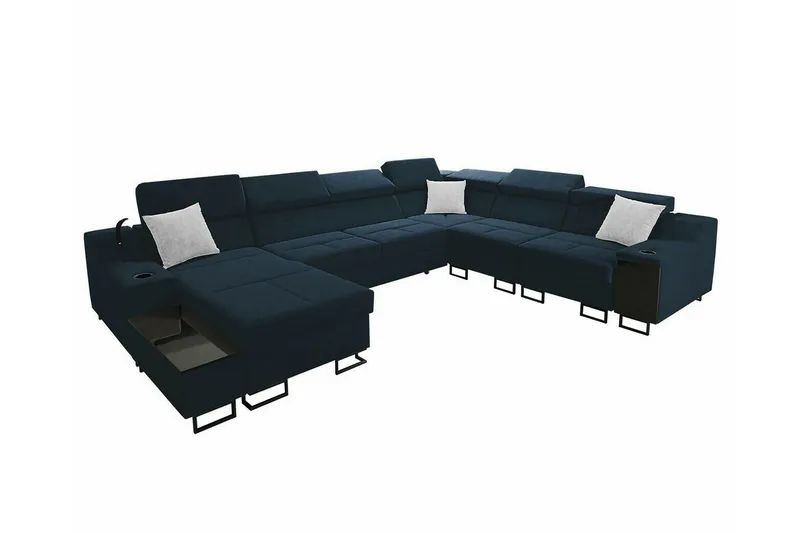 Galbally 5-sits Hörnsoffa Dark blue (Art.nr 3022004)