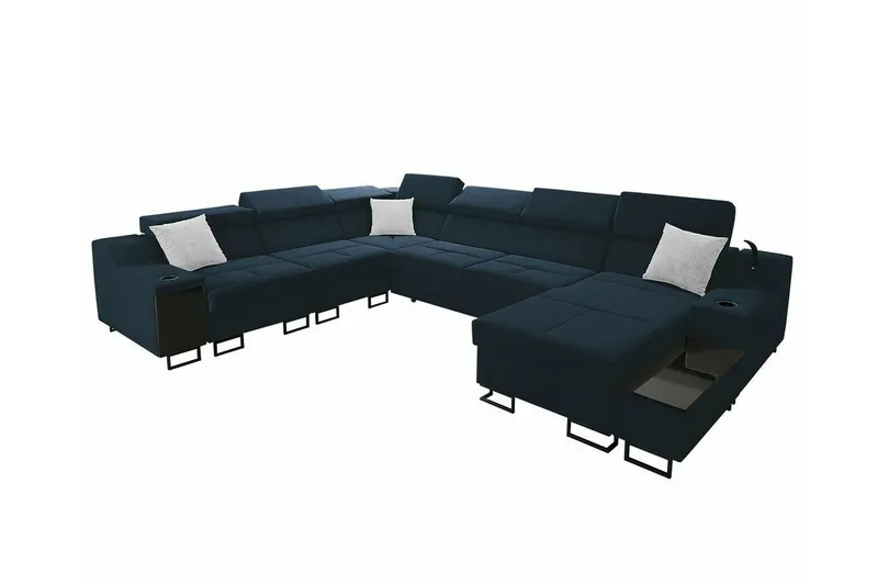 Galbally 5-sits Hörnsoffa Dark blue (Art.nr 3022003)