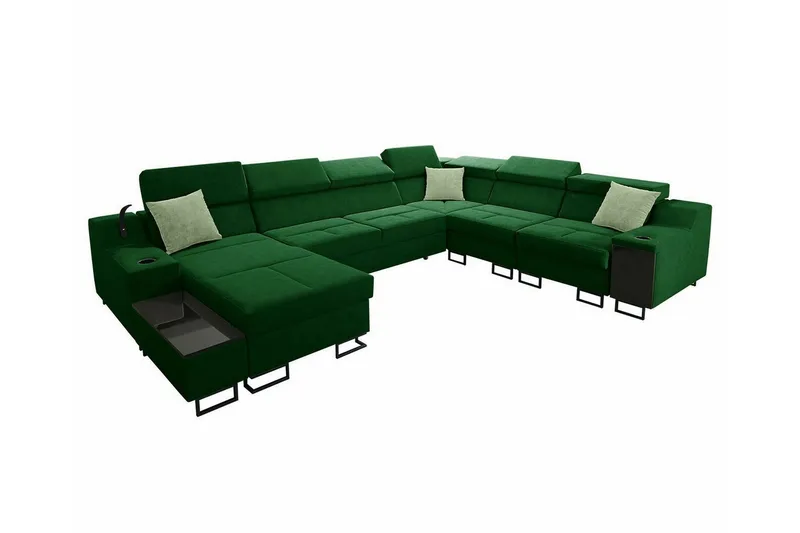Galbally 5-sits Hörnsoffa Dark green (Art.nr 3022002)