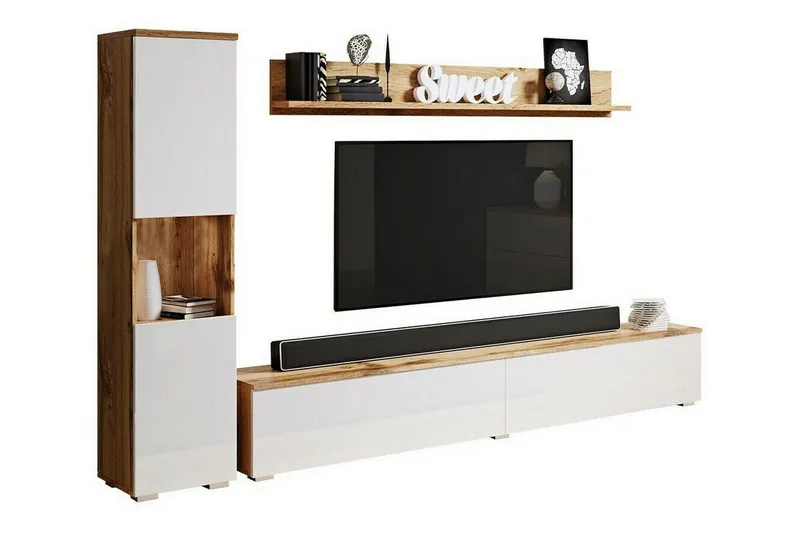 Galbally Möbelset För Vardagsrum Brown (Art.nr 3021371)