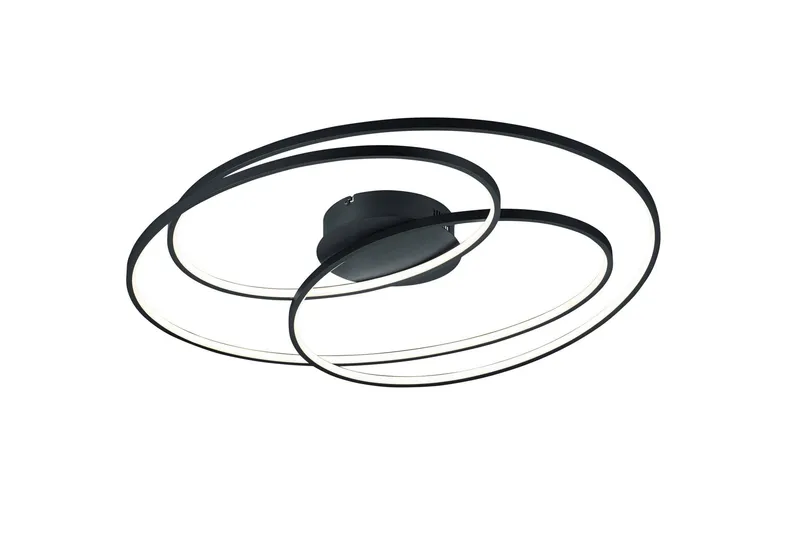 Gale Plafond 80cm mattsvart - Matt svart — Trio Lighting