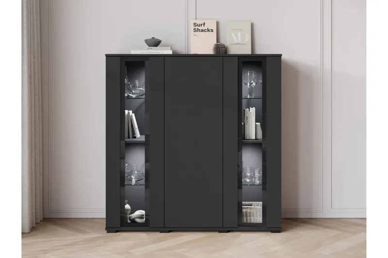 Gamal Highboard - Brun/Vit (Art.nr 3099536) — Brun/Vit