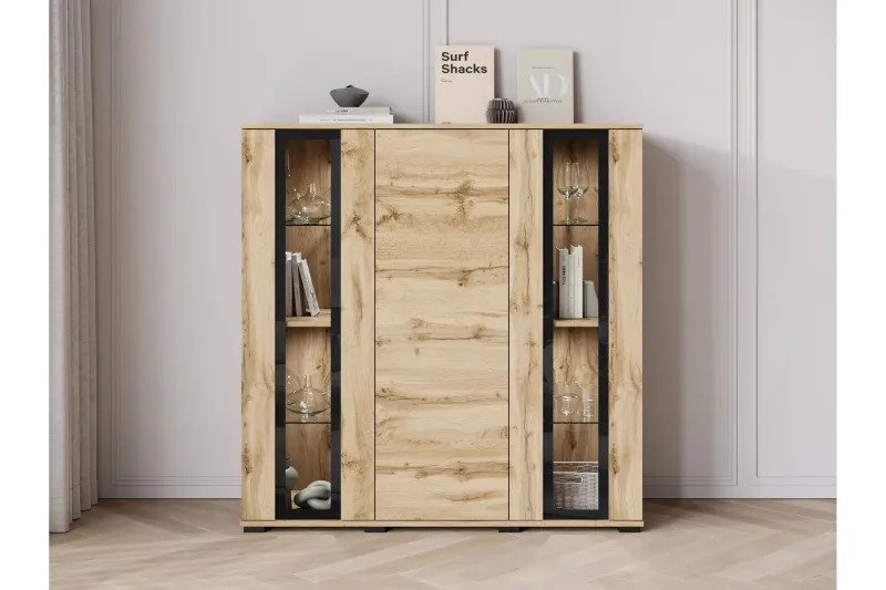 Gamal Highboard - Brun (Art.nr 3099535) — Brun