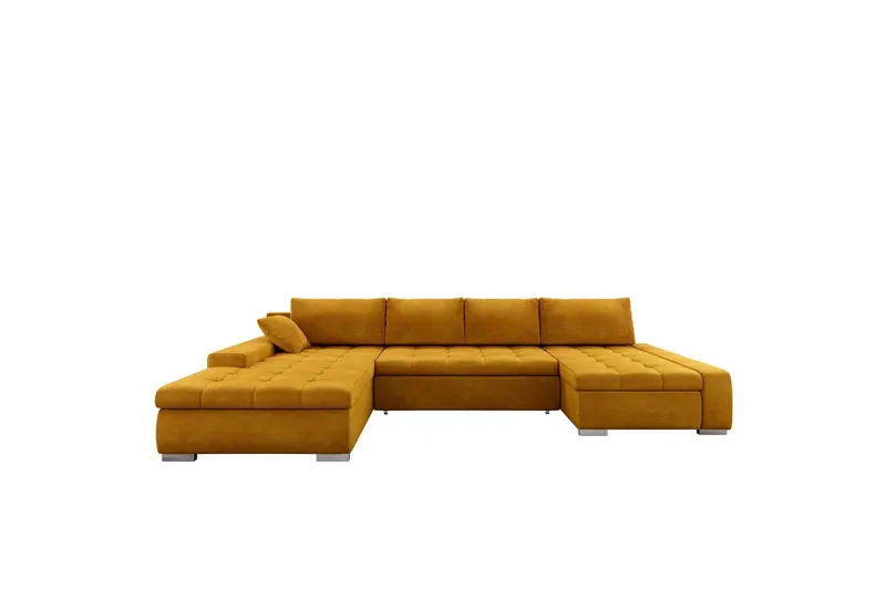 Gamal Soffa Dubbeldivan 4-sits - Brun (Art.nr 3068883) — Brun