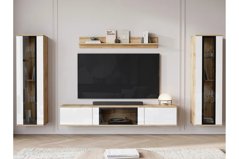 Gamal Tv-möbelset - Vit — Vit