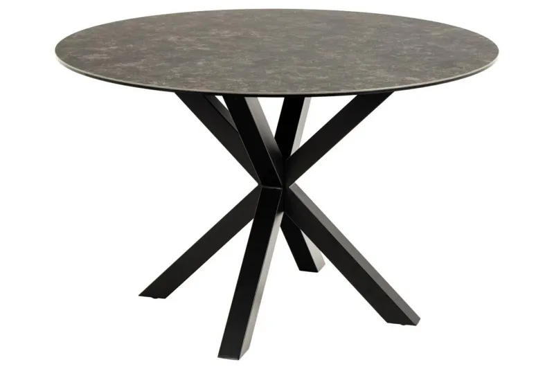 Ganesh Matbord 119 cm Rund - Svart — Svart
