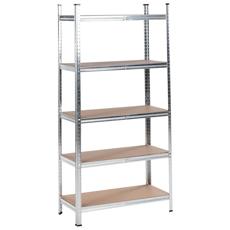 Garagehyllor Xitta 75 cm - Silver/Brun — Silver/Brun