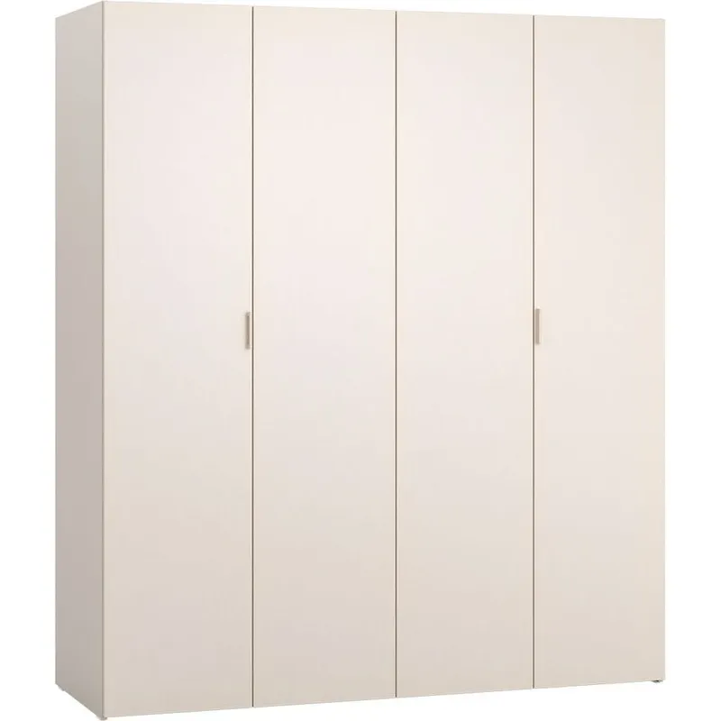 Garderob 4 You Fresh 4 Dörrar - Sandbeige, 206 cm — VOX